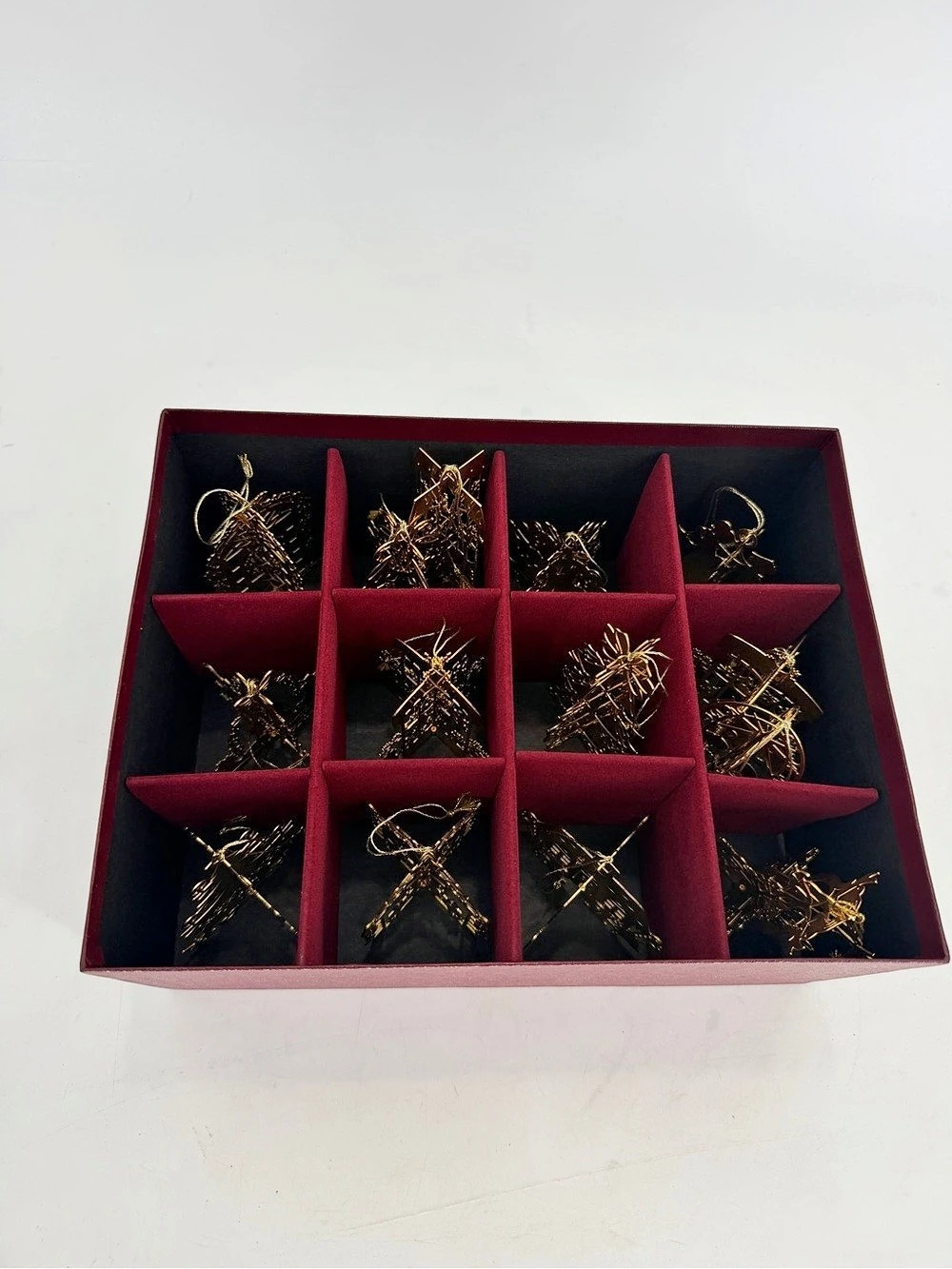 1982 Danbury Mint 23K Gold Plated Christmas Ornament Collection “Toe Shop”